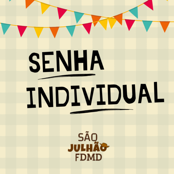 SENHA INDIVIDUAL